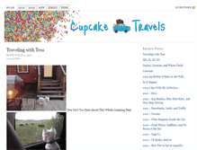 Tablet Screenshot of cupcaketravels.com
